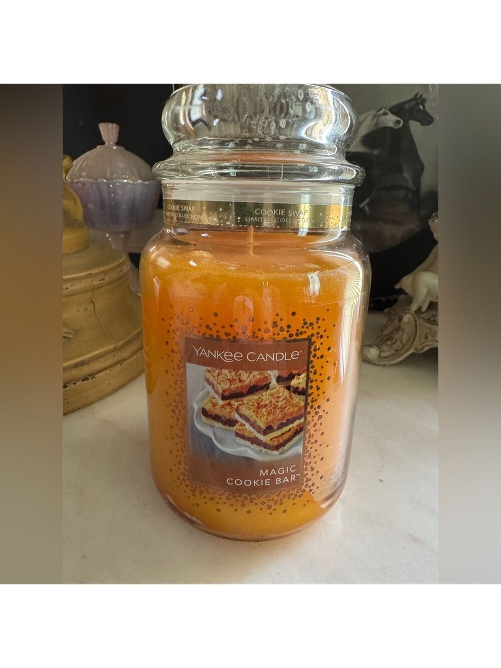 Yankee Candle Magic Cookie Bar – Large Jar Candle (22 oz) – NEW